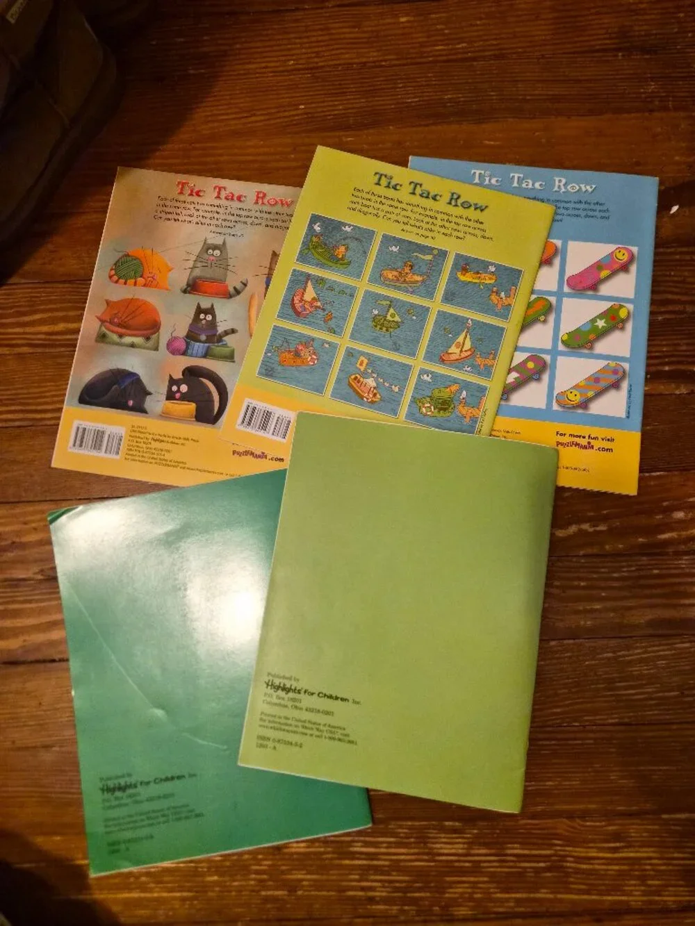 VTG 90s Highlights Puzzle Mania & Which Way USA Books Lot of 5 Unused Deadstock
